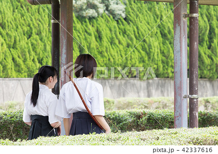 弓道　部活動 42337616