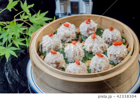 餅米 蒸した 蒸し 42338304