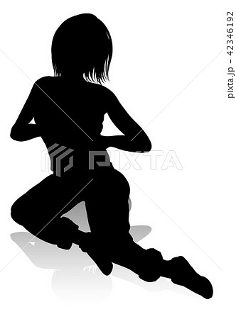 Young Person Silhouette 42346192