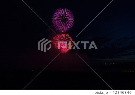 花火 スターマイン fireworks 42346346