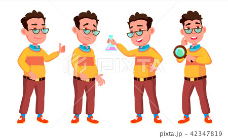 Boy Schoolboy Kid Poses Set Vector. High School Child. School Student. Cheer, Pretty, Youth. For Boy Schoolboy Kid Poses Set Vector. High School Child. School Student. Cheer, Pretty, Youth. For 42347819