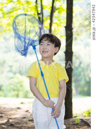 夏 公園 子供 42347942