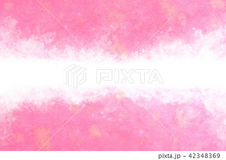 ピンク 抽象 新春 水彩 背景のイラスト素材