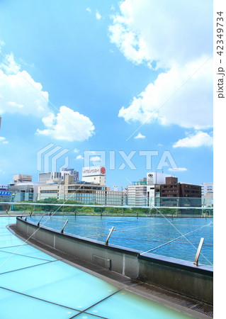 夏の名古屋市 都市風景 夏の名古屋市 都市風景 42349734