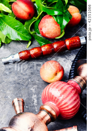 Eastern shisha with peach Eastern shisha with peach 42351066
