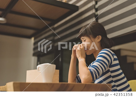 sick Asian woman sick Asian woman 42351358