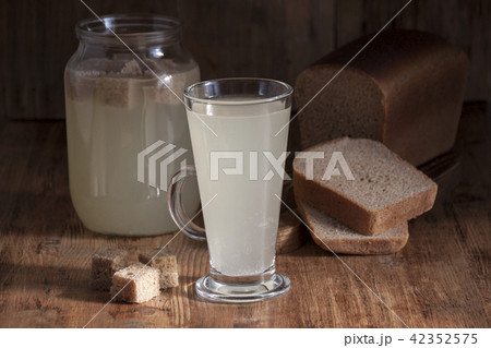 Homemade Bread kvass white Homemade Bread kvass white 42352575