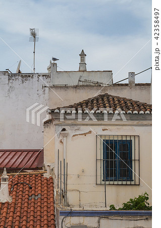 Skyline of the houses in Lagos, Portugal 42358497