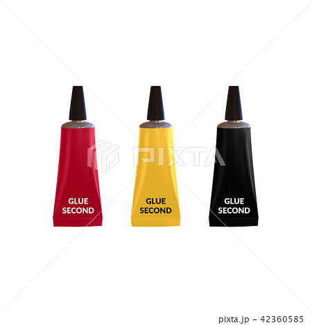 Super glue tube illustration 42360585