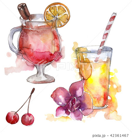 Fruit cocktails bar party drink. Fruit cocktails bar party drink. 42361467