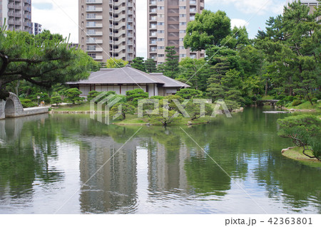 広島市の名勝縮景園 広島市の名勝縮景園 42363801