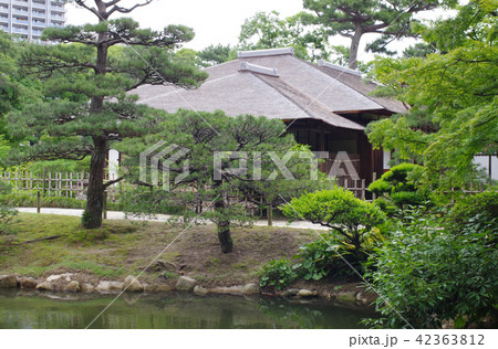 名勝縮景園の清風館 名勝縮景園の清風館 42363812