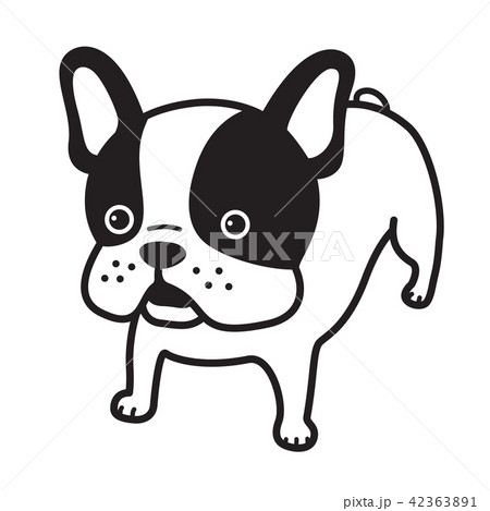 dog vector french bulldog icon logo illustration 42363891