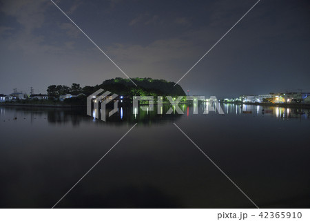 横浜市金沢区野島町 【夏】 野島公園南側の夜景 横浜市金沢区野島町 【夏】 野島公園南側の夜景 42365910