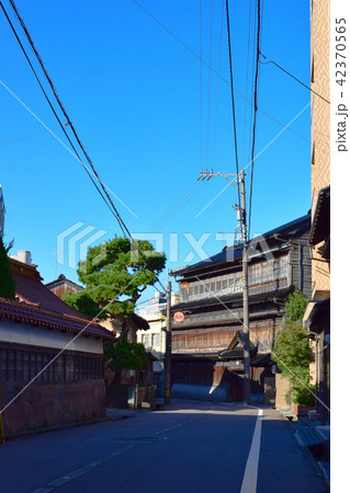蛤坂　金沢　古い街並み 42370565