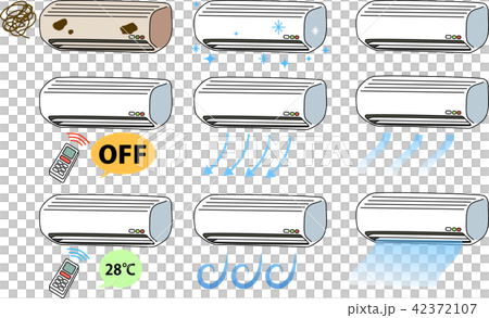 Air Conditioner Cooling Cooler Set Air Conditioner Cooling Cooler Set 42372107