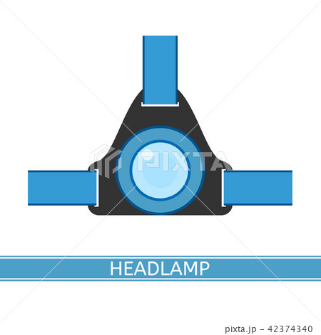 Headlamp Vector Icon 42374340