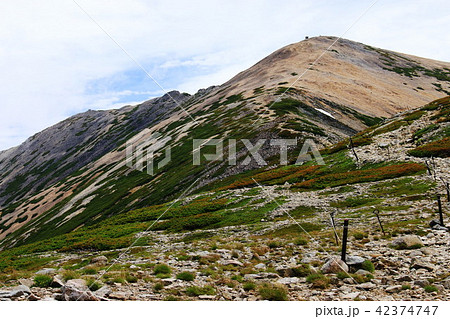 北アルプス 薬師岳 山頂への道 42374747