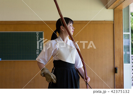 弓道 部活動 弓道 部活動 42375132