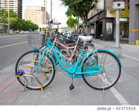 blue bike blue bike 42375919