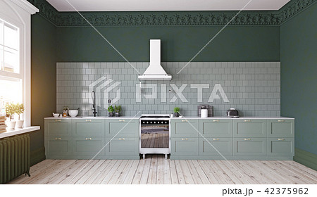 modern kitchen interior design. 42375962