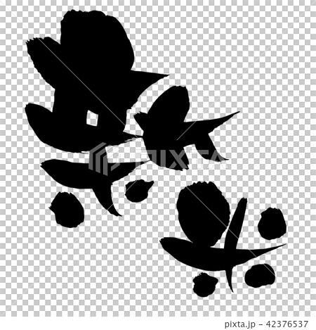 筆文字素材　新米　お米のベクターイラスト 42376537