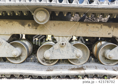 木材運搬車両無限軌道 42378702