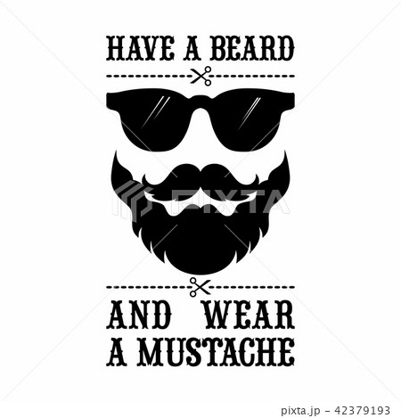 Mustahe. Have a bird and wear mustache 42379193