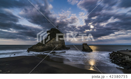 津々ヶ浦の月夜 42380755