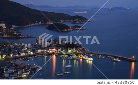 鞆の浦の夜景(広島県福山市) 42380850
