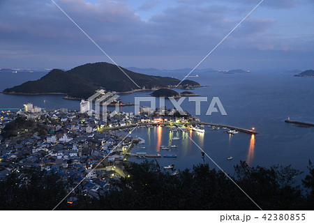 鞆の浦の夜景(広島県福山市) 42380855