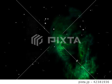 Star field in space and a nebulae 42381936