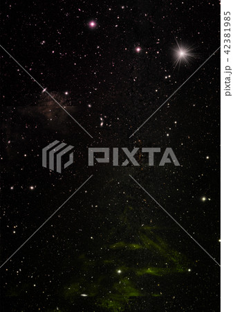 Small part of an infinite star field. 3D rendering 42381985
