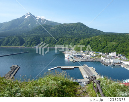 利尻島 鴛泊港 利尻島 鴛泊港 42382373