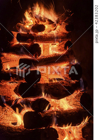 Bonfire of Saint John typical brazilian folklore Bonfire of Saint John typical brazilian folklore 42383202