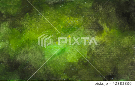 Green abstract watercolor texture background. 42383836