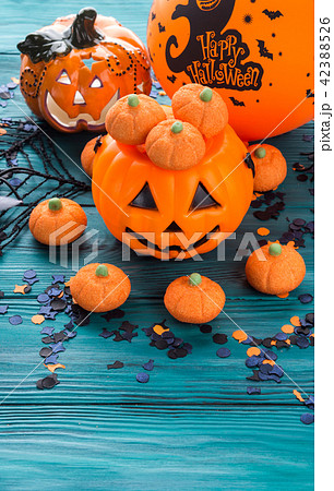 Halloween trick or treat still life Halloween trick or treat still life 42388526