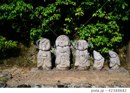 天龍寺の仲良し地蔵 天龍寺の仲良し地蔵 42388682