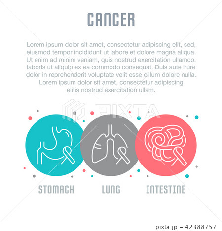 Website Banner and Landing Page of Cancer. 42388757