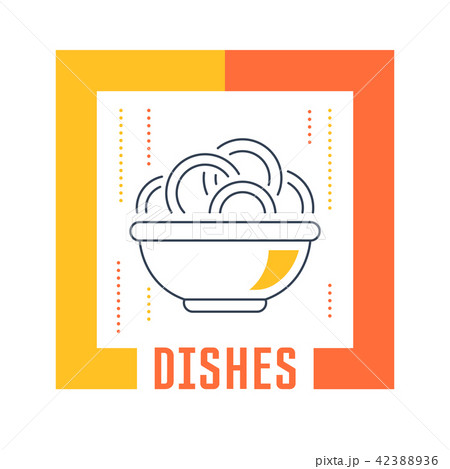 Website Banner and Landing Page of Dishes. 42388936