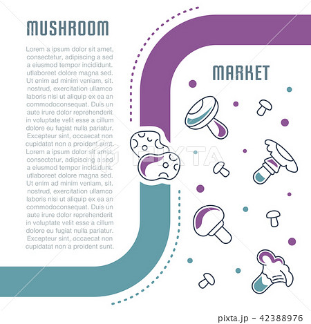 Website Banner of Mushroom Market. 42388976