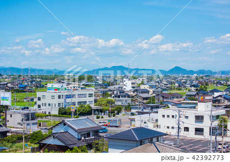 岐阜県大垣市　市街地 42392773