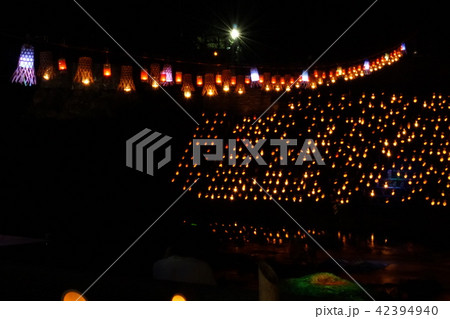 道の駅｢耶馬トピア｣　千灯籠夜フェスタ 42394940