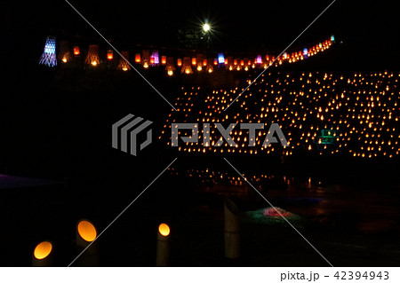 道の駅「耶馬トピア」 千灯籠夜フェスタ 道の駅「耶馬トピア」 千灯籠夜フェスタ 42394943