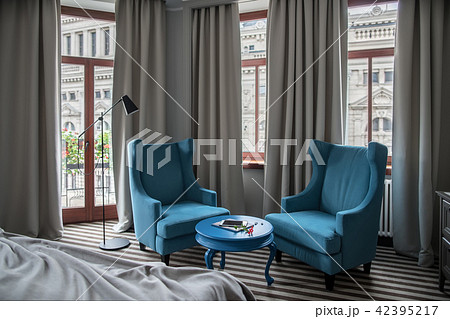 Stylish hotel room 42395217