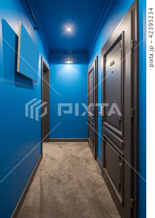 Stylish corridor in hotel Stylish corridor in hotel 42395234