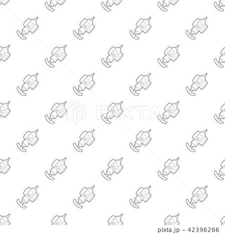Hand insecticide spray icon, outline style 42396266
