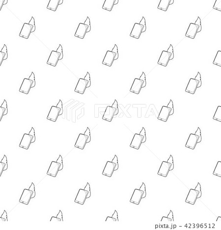 Gadget in fire icon, outline style 42396512