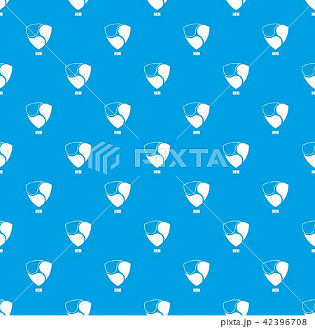 Nem pattern vector seamless blue 42396708