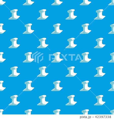 Section of rail pattern vector seamless blue 42397338